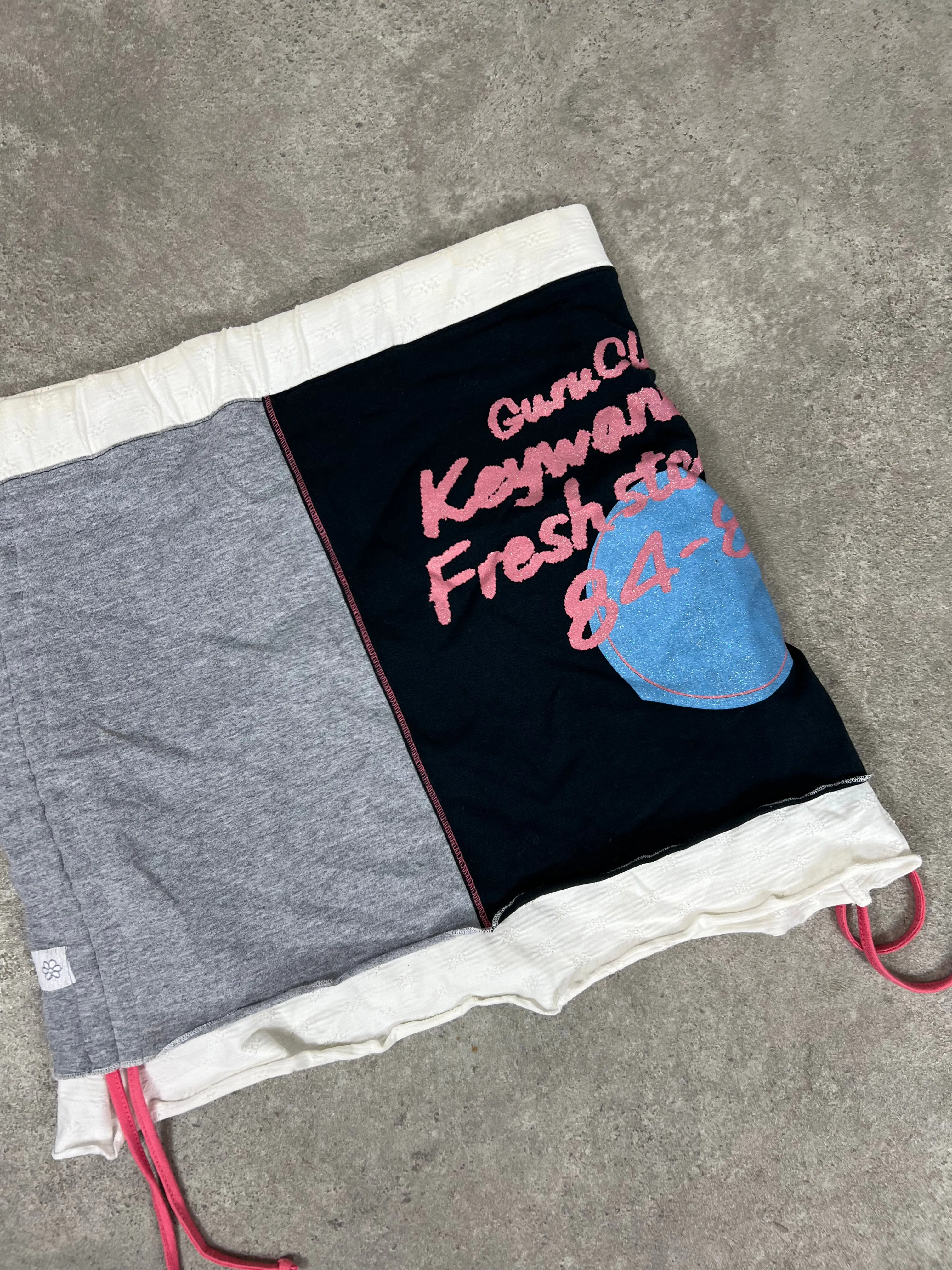 90s Guru Jersey mini skirt