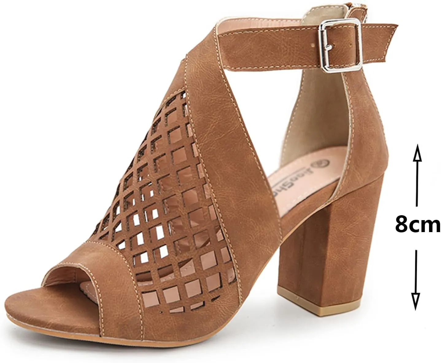 ADMLZQQ Sandals Chunky Heels Peep Toe High Heel Sandals Pump Shoes for Bride Wedding Party Evening Banquet