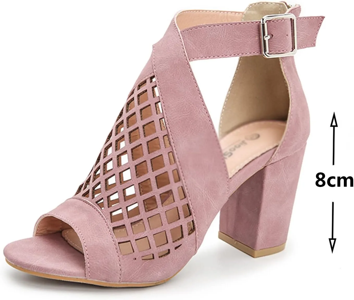 ADMLZQQ Sandals Chunky Heels Peep Toe High Heel Sandals Pump Shoes for Bride Wedding Party Evening Banquet