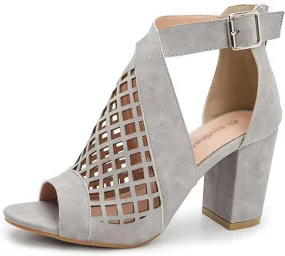 ADMLZQQ Sandals Chunky Heels Peep Toe High Heel Sandals Pump Shoes for Bride Wedding Party Evening Banquet