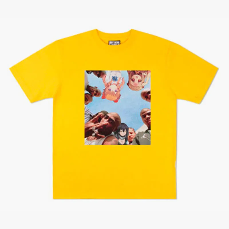 Anime Aesthetic 2Pac and Anime Girls T-Shirt