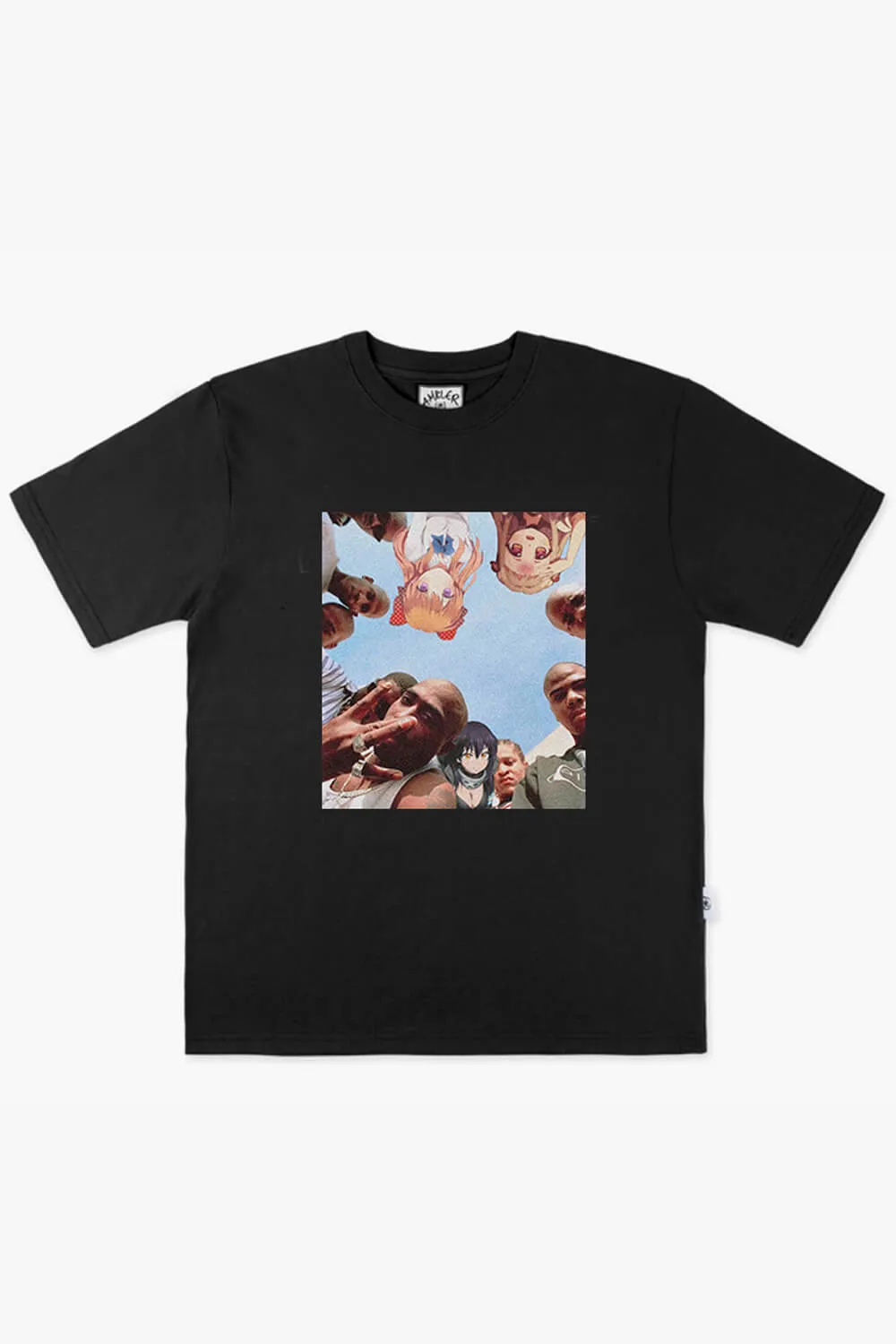 Anime Aesthetic 2Pac and Anime Girls T-Shirt