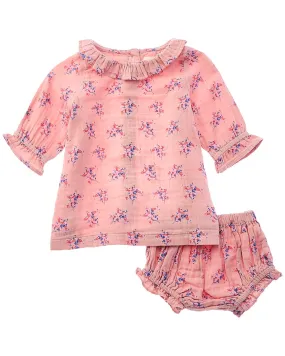 Babycottons Plumas Ruffle Dress