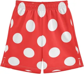 Boys Athletic Shorts Size 7-15 Boys' Casual Shorts with Pockets Elastic Waist Summer Kids Bottom for Sports Homewear