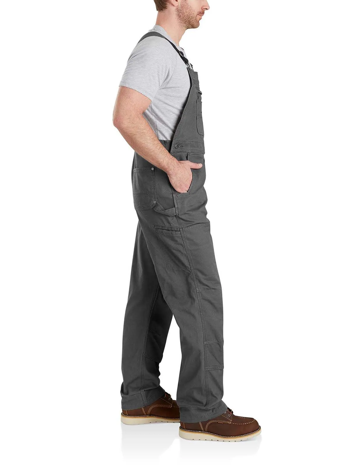 Carhartt&#x20;102987&#x20;Rugged&#x20;Flex&#x20;Rigby&#x20;Bib&#x20;Overall&#x20;-&#x20;Gravel