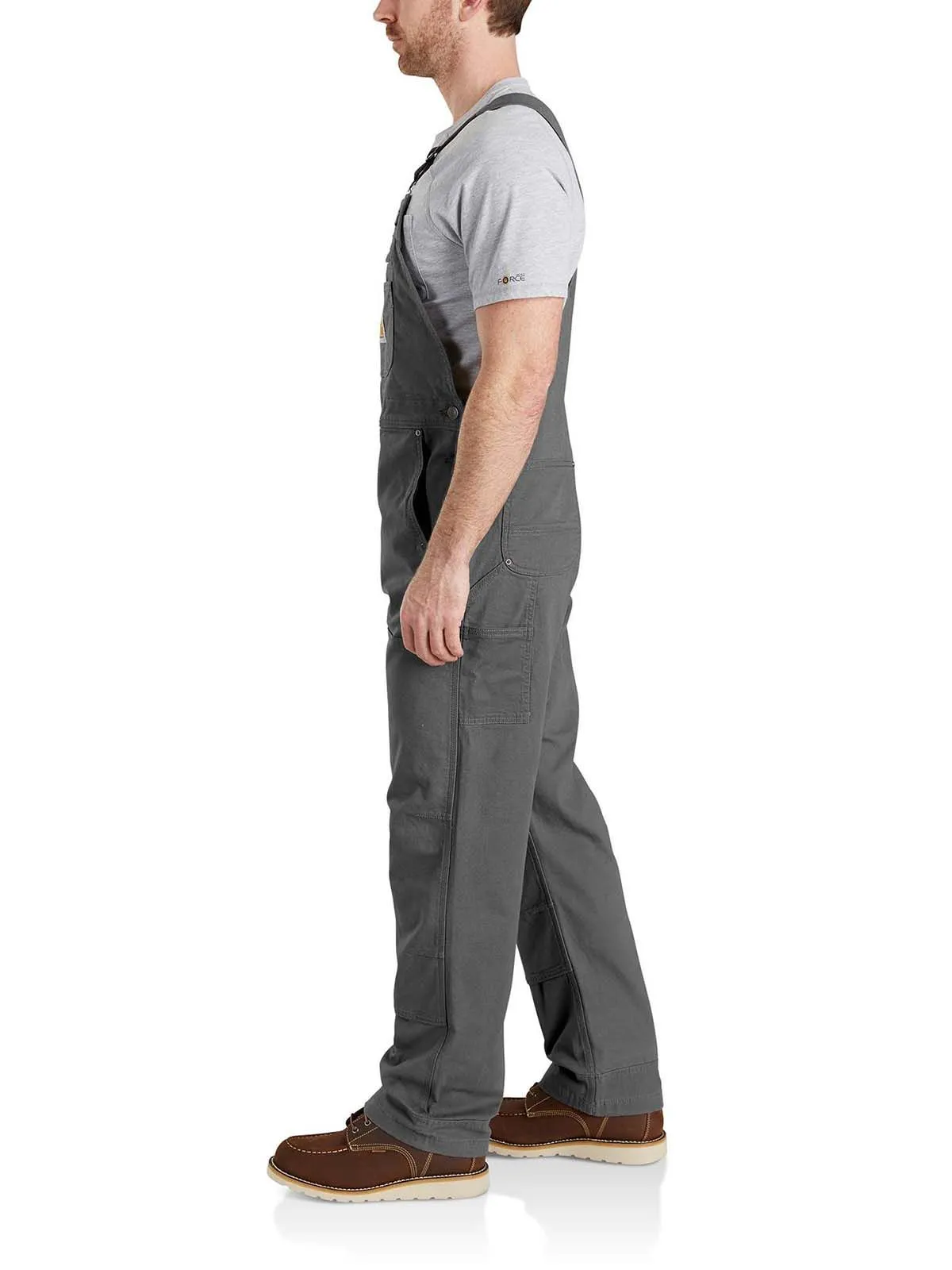 Carhartt&#x20;102987&#x20;Rugged&#x20;Flex&#x20;Rigby&#x20;Bib&#x20;Overall&#x20;-&#x20;Gravel