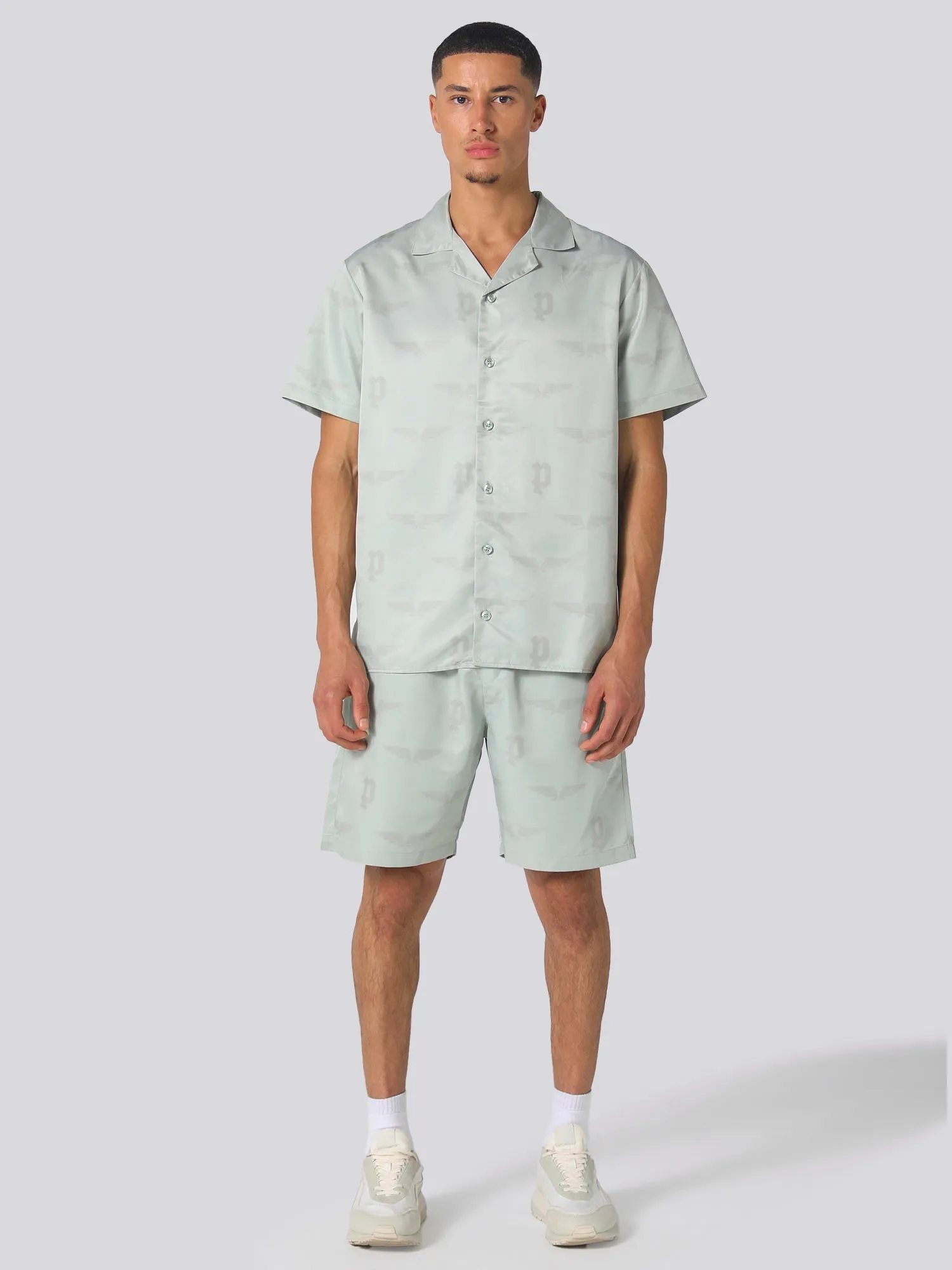 Carterton Sage Green Shorts