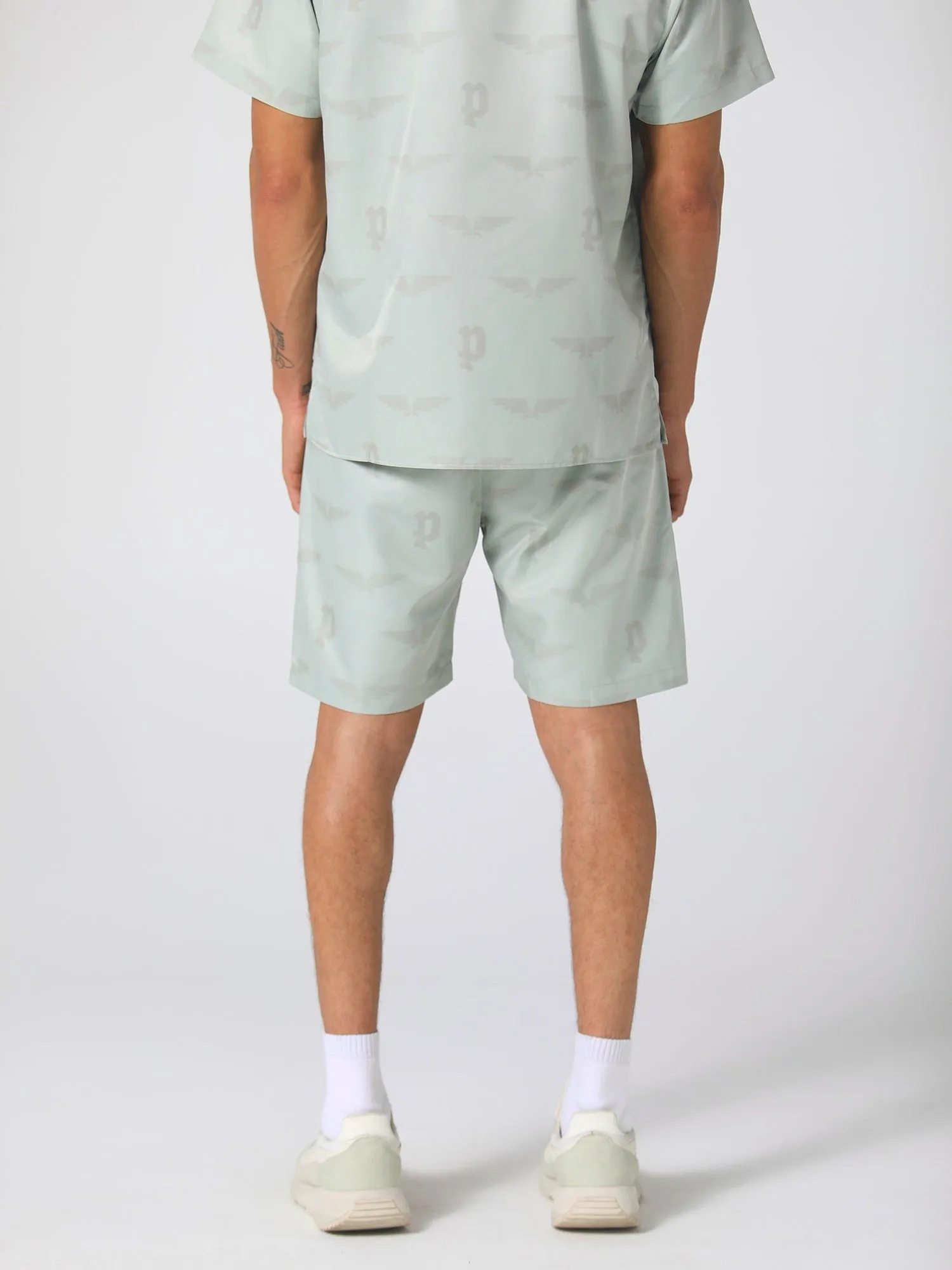 Carterton Sage Green Shorts