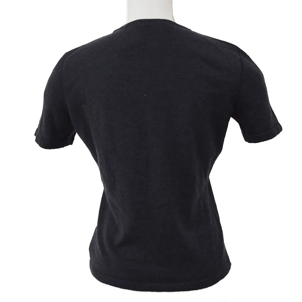 CHANEL 1999 Fall round neck knitted top #42