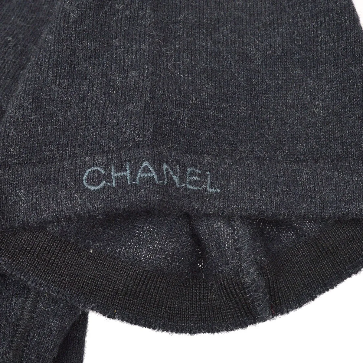 CHANEL 1999 Fall round neck knitted top #42
