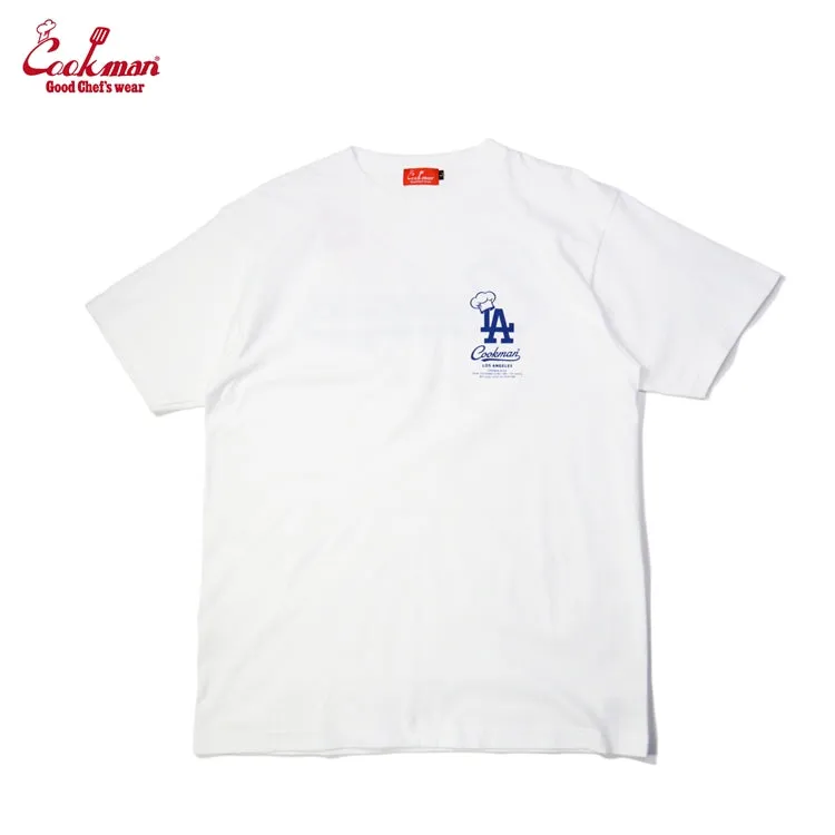 Cookman T-shirts - Chef Hat LA : White