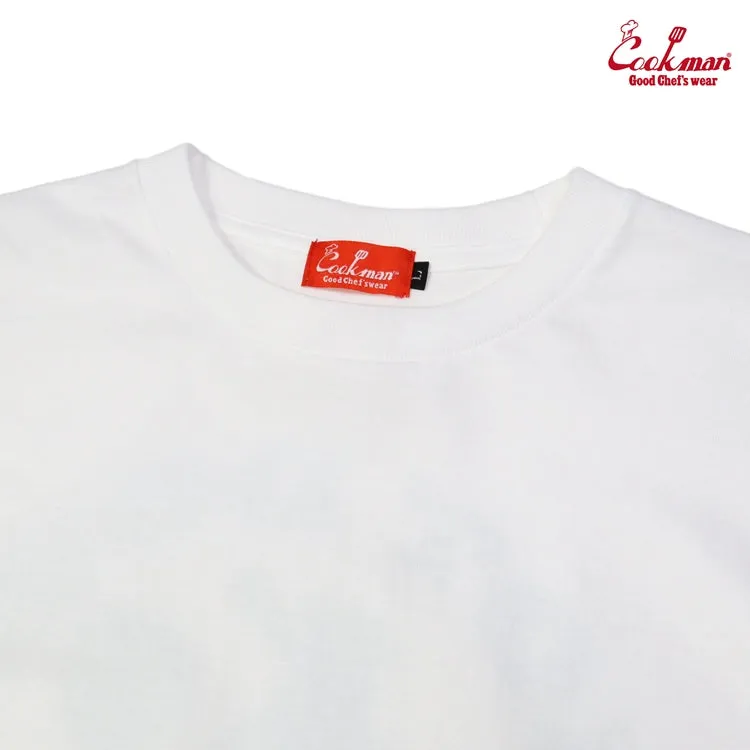 Cookman T-shirts - Chef Hat LA : White