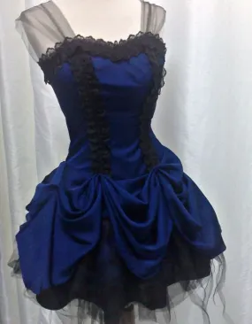 Elegant Prom Dresses Royal Blue A Line Short Prom Dress Vintage Lace Party Dress Formal Women's Dresses