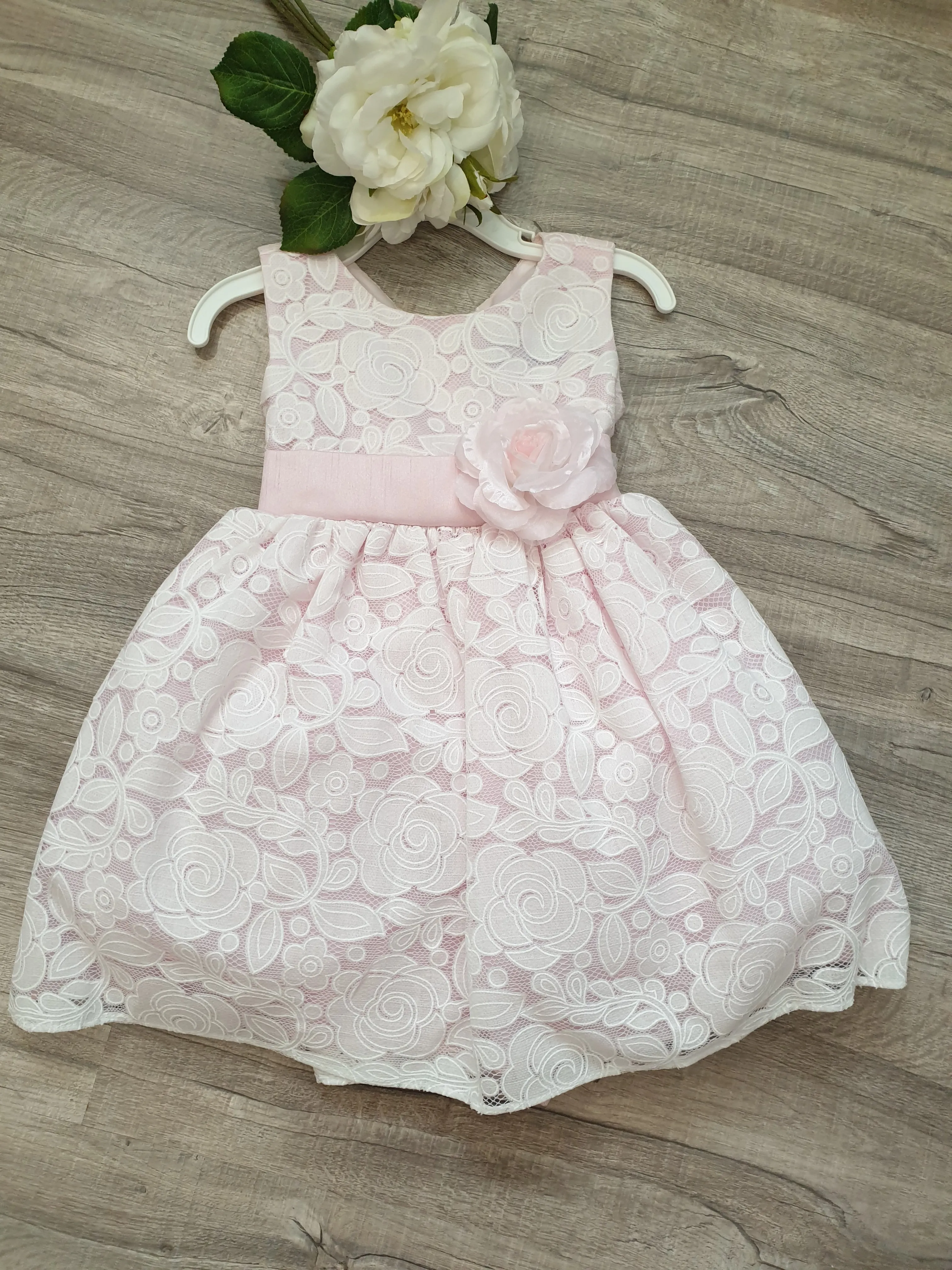 Floral Embossed dress