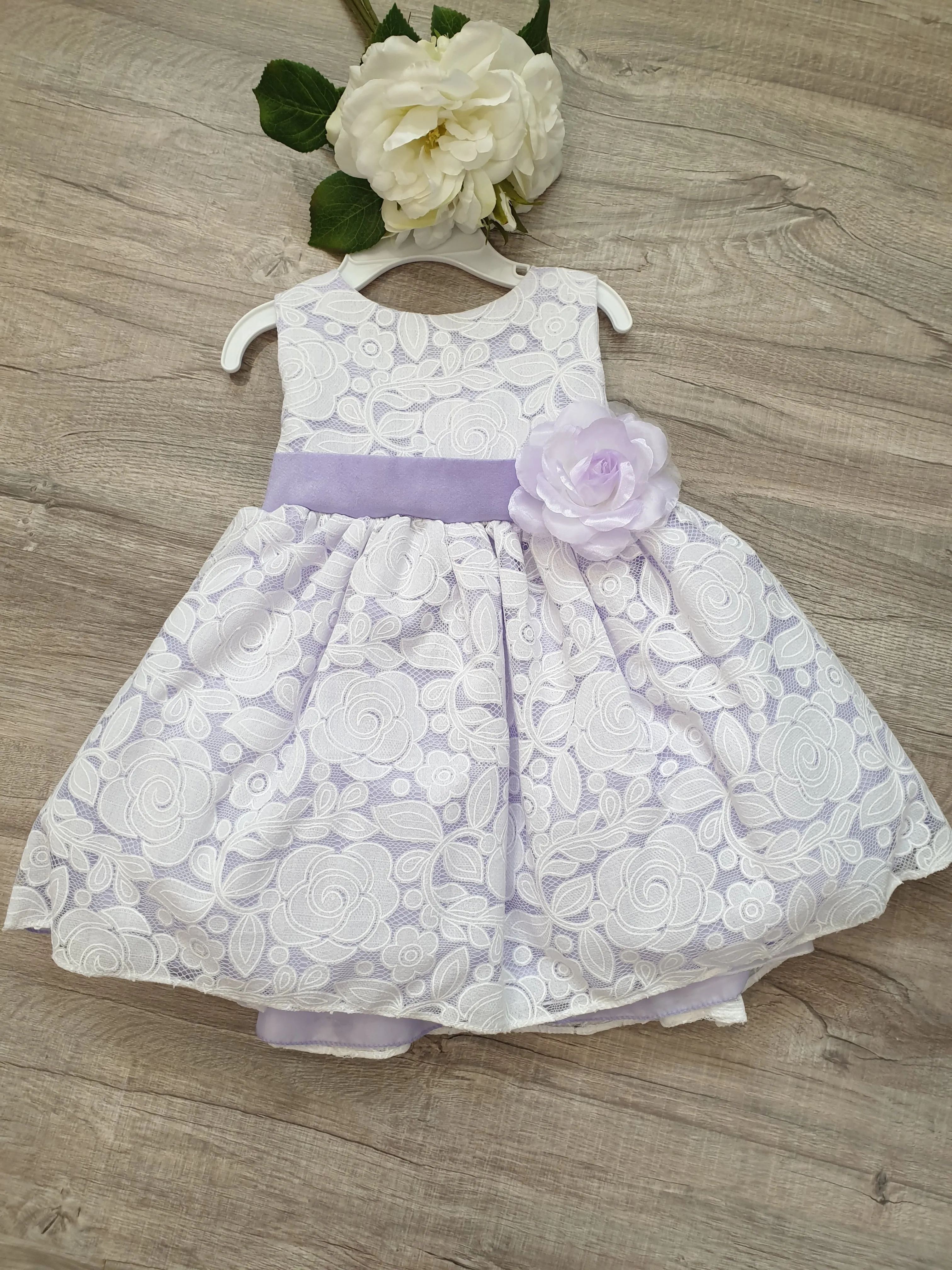 Floral Embossed dress
