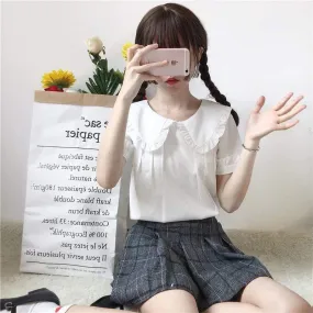 Harajuku Peter Pan Collar Shirt