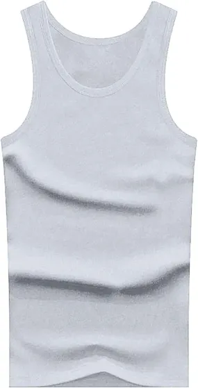 Mens Cotton Gym Tank Tops Athletic Sleeveless Bodybuilding Workout Muscle Shirts Dry Fit Moisture Wicking Sweatshirts