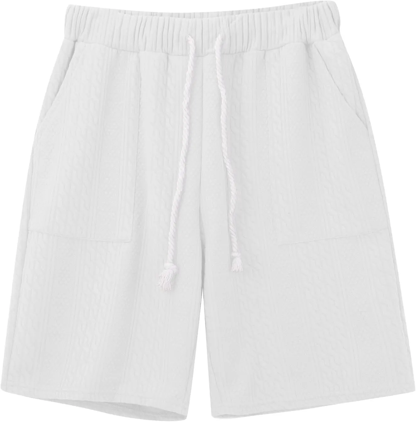 Shorts for Men Drawstring Quick Dry Running Big and Tall Sports Short Pants Outdoor Casual Trousers with Pockets