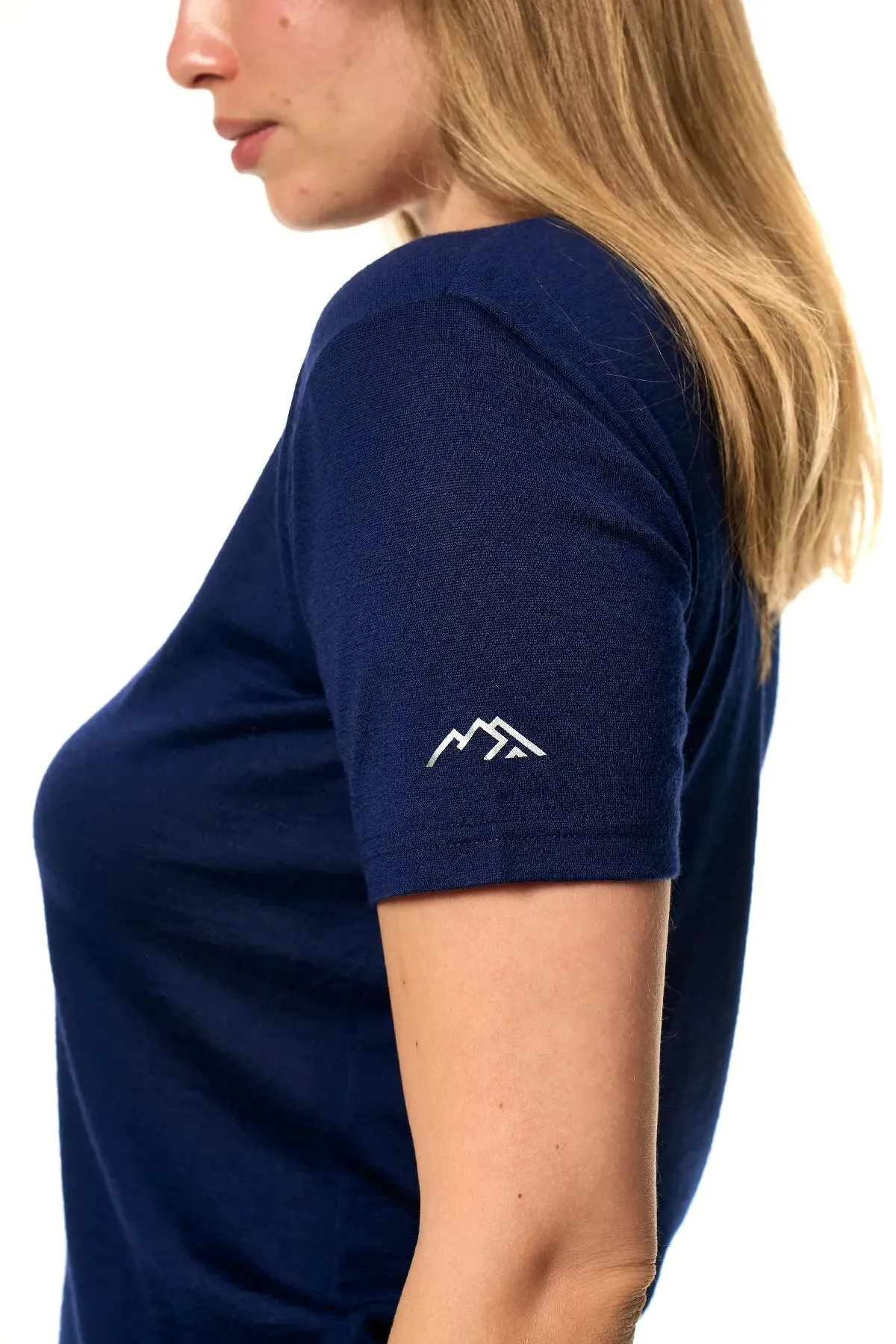 Women's Merino T-shirt 165 Deep Navy | Crewneck